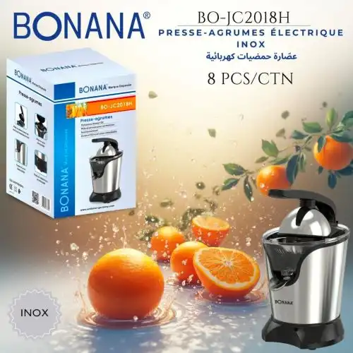 Presse-agrumes électrique en inox BONANA BO-JC2018H – Image 3