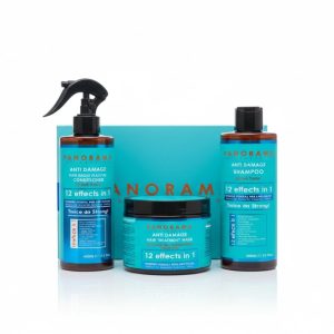 "Shampooing + Masque + Leave-In – 12 Effets en 1